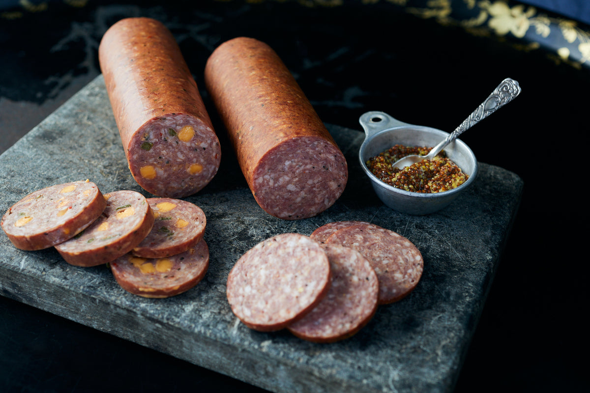 Pork Beef Summer Sausage Variety Set