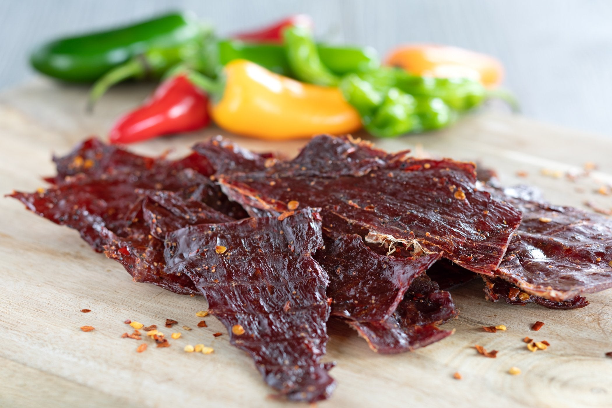 Hot & Spicy Thin Cut Beef Jerky – Miiller's Meat Market & Smokehouse